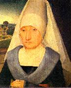 Hans Memling Portrait of an Old Woman USA oil painting artist